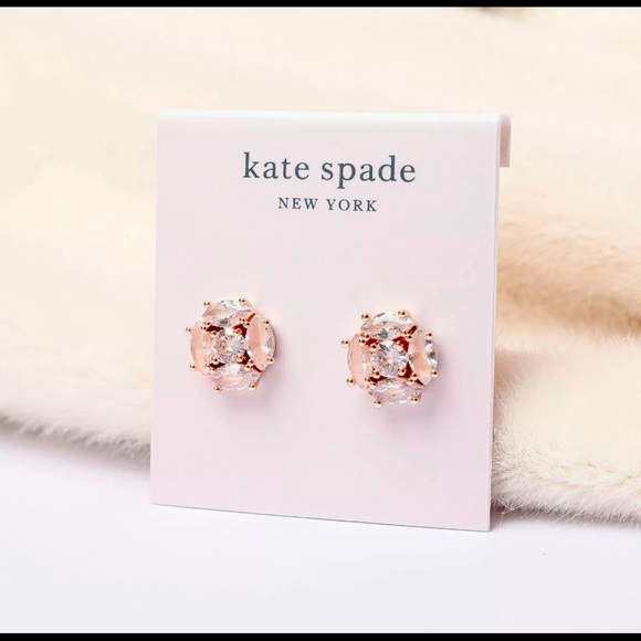 kate spade Jewelry - SOLD: Kate Spade Earrings Rose Gold